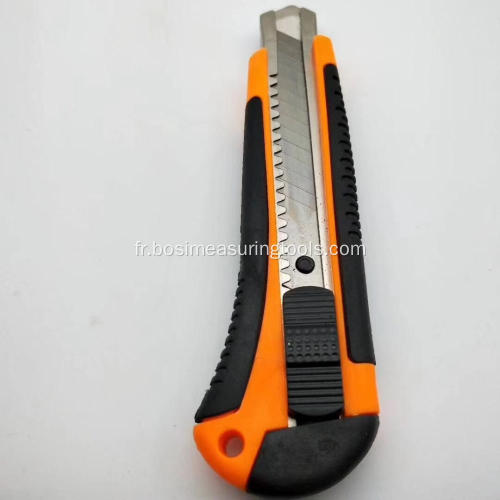 Box Cutter Knife Couteau utilitaire de poche de sécurité